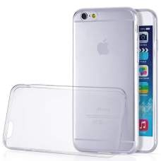 Απλή θήκη για iPhone 6/6S Ultra Slim TPU σιλικόνης διάφανη